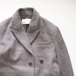 画像をギャラリービューアに読み込む, oak + fort オークアンドフォート グレー ビッグシルエット ウールコート GRAY BIG SILHOUETTE WOOL COAT WOMEN