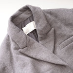 画像をギャラリービューアに読み込む, oak + fort オークアンドフォート グレー ビッグシルエット ウールコート GRAY BIG SILHOUETTE WOOL COAT WOMEN