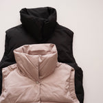 画像をギャラリービューアに読み込む, CK カルバンクライン ブラック ウォーターレジスタント 中わたベスト CALVIN KLEIN BLACK WATER RESISTANT PADDED VEST WOMENS