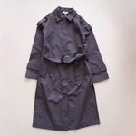 画像をギャラリービューアに読み込む, スプレンディッド パープルグレー ツイル トレンチコート SPLENDID PURPLE-GRAY TWILL TRENCH COAT WOMENS