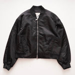 画像をギャラリービューアに読み込む, CK カルバンクライン ジーンズ ブラック ブルゾン ボンバージャケット CALVIN KLEIN JEANS BLACK BOMBER JACKET WOMENS