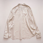 画像をギャラリービューアに読み込む, CK カルバンクライン オフホワイト リラックスフィットデザインシャツ CALVIN KLEIN OFF-WHITE RELAXFIT SHIRT BLOUSE WOMENS