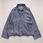画像をギャラリービューアに読み込む, スプレンディッド ライトインディゴ シャツブルゾン ジャケット SPLENDID LIGHT INDIGO BLOUSON JACKET WOMENS