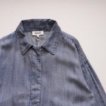 画像をギャラリービューアに読み込む, スプレンディッド ライトインディゴ シャツブルゾン ジャケット SPLENDID LIGHT INDIGO BLOUSON JACKET WOMENS