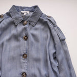 画像をギャラリービューアに読み込む, スプレンディッド ライトインディゴ シャンブレー サマーコート SPLENDID LIGHT INDIGO CHAMBRAY SUMMER COAT WOMENS