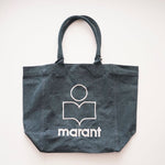 画像をギャラリービューアに読み込む, ISABEL MARANT YENKY イザベル・マラン インディゴ キャンバストートバッグ INDIGO CANVAS TOTE-BAG
