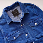 画像をギャラリービューアに読み込む, JOE'S JEANS ジョーズ ジーンズ 胸ポケット付き インディゴ ジャケット POCKET INDIGO JACKET MENS
