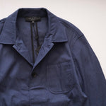 画像をギャラリービューアに読み込む, RAG&BONE NEWYORK ラグアンドボーン ネイビー シアサッカー チョアジャケット NAVY SEERSUCKER JACKET CHORE JACKET MENS