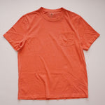 画像をギャラリービューアに読み込む, ジェークルー オレンジ ヴィンテージジャージ リラックス ポケットTシャツ J.CREW ORANGE VINTAGE JERSEY RELAXED POCKET T-SHIRT MENS