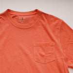 画像をギャラリービューアに読み込む, ジェークルー オレンジ ヴィンテージジャージ リラックス ポケットTシャツ J.CREW ORANGE VINTAGE JERSEY RELAXED POCKET T-SHIRT MENS