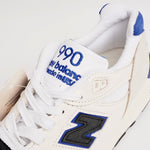画像をギャラリービューアに読み込む, ニューバランス M990 ホワイト×ブルー アメリカ製 USメイド NEW BALANCE M990WB2 WHITE 990 MADE IN USA SNEAKERS