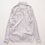 画像をギャラリービューアに読み込む, BEVILACQUA ベヴィラクア イタリア製 コットン グレー マルチカラー ストライプシャツ GRAY COTTON MULTI STRIPED SHIRT WOMEN