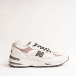 画像をギャラリービューアに読み込む, ニューバランス 991 ホワイト イングランド製 UKメイド NEW BALANCE M991WIN BEIGE 991 MADE IN ENGLAND SNEAKERS