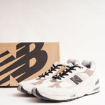 画像をギャラリービューアに読み込む, ニューバランス 991 ホワイト イングランド製 UKメイド NEW BALANCE M991WIN BEIGE 991 MADE IN ENGLAND SNEAKERS