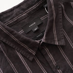 画像をギャラリービューアに読み込む, ヴィンス ブラック ヘンプ クラシックフィット 半袖シャツ VINCE BLACK HEMP CLASSIC FIT SHORT SLEEVE SHIRT MENS