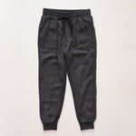 画像をギャラリービューアに読み込む, スプレンディッド リネン混 チャコールグレー サイドライン ジョガーパンツ SPLENDID LINEN CHARCOAL-GRAY SIDE-LINE JOGGER PANTS WOMENS