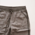 画像をギャラリービューアに読み込む, スプレンディッド リネン混 グリーン サイドライン ジョガーパンツ SPLENDID LINEN GREEN SIDE-LINE JOGGER PANTS WOMENS