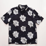 画像をギャラリービューアに読み込む, ヴィンス ネイビー フラワー柄 クラシックフィット シャツ VINCE NAVY FLOWER CLASSIC FIT SHORT SLEEVE SHIRT MENS