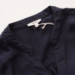 画像をギャラリービューアに読み込む, スプレンディッド ネイビー スキッパーデザイン ルーズトップ ブラウス SPLENDID NAVY RELAX-FIT TOP BLOUSE WOMENS