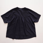 画像をギャラリービューアに読み込む, スプレンディッド ネイビー スキッパーデザイン ルーズトップ ブラウス SPLENDID NAVY RELAX-FIT TOP BLOUSE WOMENS