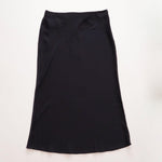 画像をギャラリービューアに読み込む, CK カルバンクライン ブラック ロングタイトスカート CALVIN KLEIN BLACK LONG TIGHT SKIRT WOMENS