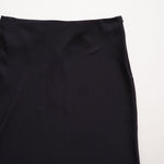 画像をギャラリービューアに読み込む, CK カルバンクライン ブラック ロングタイトスカート CALVIN KLEIN BLACK LONG TIGHT SKIRT WOMENS