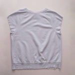 画像をギャラリービューアに読み込む, チャンピオン サックスブルー カットオフ 半袖 スウェット CHAMPION SAX CUT-OFF SHORT SLEEVE SWEAT TOP WOMENS