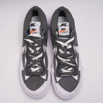 画像をギャラリービューアに読み込む, ナイキブレーザー×サカイ アイロングレー NIKE BLAZER LOW × SACAI IRON GREY SNEAKERS MENS
