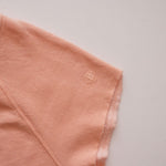 画像をギャラリービューアに読み込む, チャンピオン サーモンピンク カットオフ 半袖 スウェット CHAMPION PINK CUT-OFF SHORT SLEEVE SWEAT TOP WOMENS