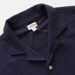 画像をギャラリービューアに読み込む, ジェークルー ネイビー 半袖 オープンカラーシャツ J.CREW NAVY S/S OPEN COLLAR SHIRTS MENS