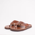 画像をギャラリービューアに読み込む, THE SANDALMAN 501 BEACH WIDE サンダルマン ブラウン クロムエクセル 501 ビーチワイド サンダル アメリカ製 BROWN CHROMEXCEL MADE IN USA MEN