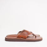 画像をギャラリービューアに読み込む, THE SANDALMAN 501 BEACH WIDE サンダルマン ブラウン クロムエクセル 501 ビーチワイド サンダル アメリカ製 BROWN CHROMEXCEL MADE IN USA MEN