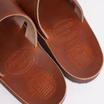 画像をギャラリービューアに読み込む, THE SANDALMAN 501 BEACH WIDE サンダルマン ブラウン クロムエクセル 501 ビーチワイド サンダル アメリカ製 BROWN CHROMEXCEL MADE IN USA MEN