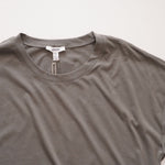 画像をギャラリービューアに読み込む, スプレンディッド カーキグレー ショートスリーブ Tシャツ ロールT SPLENDID SVB SHORT SLEEVE CREW-NECK TEE WOMENS