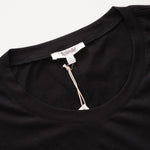 画像をギャラリービューアに読み込む, スプレンディッド ブラック ショートスリーブ Tシャツ ロールT SPLENDID BLACK SHORT SLEEVE CREW-NECK TEE WOMENS
