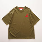 画像をギャラリービューアに読み込む, アドラーブル オリジナル シティグリーン ビッグシルエット ロゴ Tシャツ ドロップショルダー ADOLUVLE ORIGINAL CITY GREEN LOGO TEE DROP-SHOULDER LOOSE-FIT MADE IN JAPAN