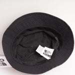 画像をギャラリービューアに読み込む, ノースフェイス×コムデギャルソン ブラック リップストップ パッカブル バケットハット THE NORTH FACE × CDG Comme des Garcons RIPSTOP PACKABLE BUCKET HAT BLACK