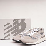 画像をギャラリービューアに読み込む, NEW BALANCE ニューバランス U998GR グレー スウェード スニーカー GRAY SUEDE SNEAKERS MADE IN USA