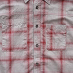 画像をギャラリービューアに読み込む, BEVILACQUA ベヴィラクア イタリア製 コットン グレー×ボルドー チェックシャツ GRAY×BORDEAUX COTTON CHECK SHIRT WOMEN