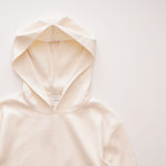 画像をギャラリービューアに読み込む, CK カルバンクライン オフホワイト ニット フーディ パーカー CALVIN KLEIN OFF WHITE KNIT HOODIE WOMENS