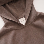 画像をギャラリービューアに読み込む, CK カルバンクライン ブラウン ニット フーディ パーカー CALVIN KLEIN BROWN KNIT HOODIE WOMENS