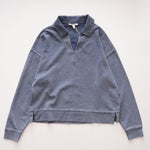 画像をギャラリービューアに読み込む, スプレンディッド インディゴ スキッパー ロングスリーブポロ SPLENDID INDIGO LONG-SLEEVE POLO WOMENS