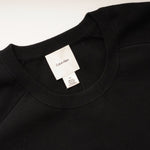 画像をギャラリービューアに読み込む, CK カルバンクライン ブラック クルーネックラグランニット CALVIN KLEIN BLACK RAGLAN CREW-NECK SWEATER MENS