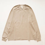 画像をギャラリービューアに読み込む, CK カルバンクライン カーキグレー クルーネックラグランニット CALVIN KLEIN KHAKI GRAY RAGLAN CREW-NECK SWEATER MENS