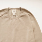 画像をギャラリービューアに読み込む, CK カルバンクライン カーキグレー クルーネックラグランニット CALVIN KLEIN KHAKI GRAY RAGLAN CREW-NECK SWEATER MENS