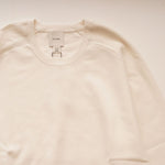 画像をギャラリービューアに読み込む, CK カルバンクライン ホワイト クルーネックラグランニット CALVIN KLEIN WHITE RAGLAN CREW-NECK SWEATER MENS