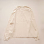 画像をギャラリービューアに読み込む, CK カルバンクライン ホワイト クルーネックラグランニット CALVIN KLEIN WHITE RAGLAN CREW-NECK SWEATER MENS