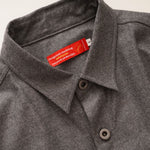 画像をギャラリービューアに読み込む, ADOLUVLE アドラーブル グレー イタリア製 ウール トラッカー ドーナツボタン ジャケット GRAY ITALIAN WOOL TRUCKER JACKET MENS