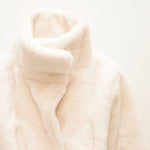 画像をギャラリービューアに読み込む, スプレンディッド オフホワイト ファーコート SPLENDID OFF-WHITE BELTED FUR COAT WOMENS