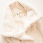 画像をギャラリービューアに読み込む, スプレンディッド オフホワイト ファーコート SPLENDID OFF-WHITE BELTED FUR COAT WOMENS